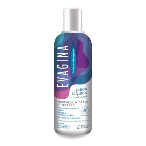 Jabón Líquido Íntimo Evagina 200 Ml.