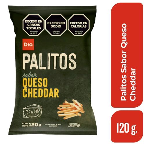 Palitos Salados Cheddar Dia 120 Gr.