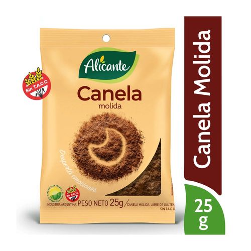 Canela Molida Alicante 25 Gr.