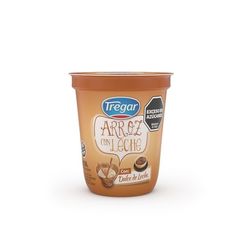 Arroz con leche con dulce de leche Tregar 180 Gr.