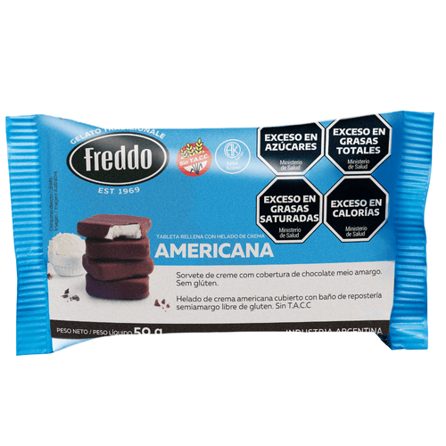 Tableta Americana Freddo 50gr