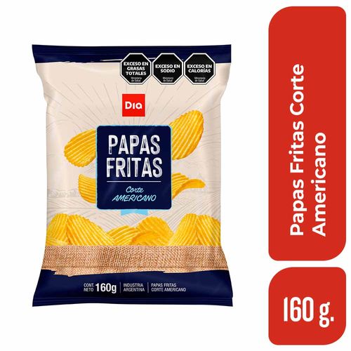 Papas Corte Americano Dia 160 Gr.