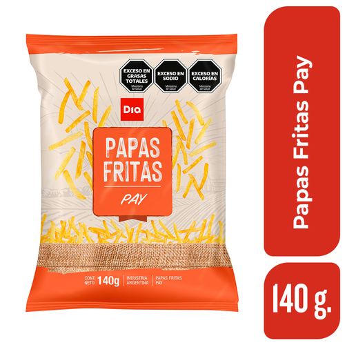 Papas Fritas Pay Dia 140 Gr.