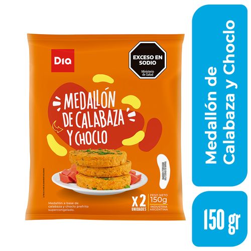 Medallón de Calabaza y Choclo Dia 150 Gr.