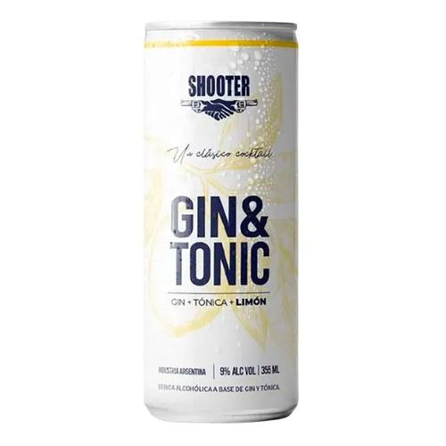 Gin & Tonic Limon Shooter 355 Ml