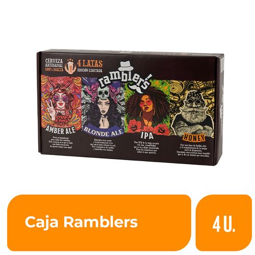 Cerveza Pack Edición Limitada Ramblers 4 Un