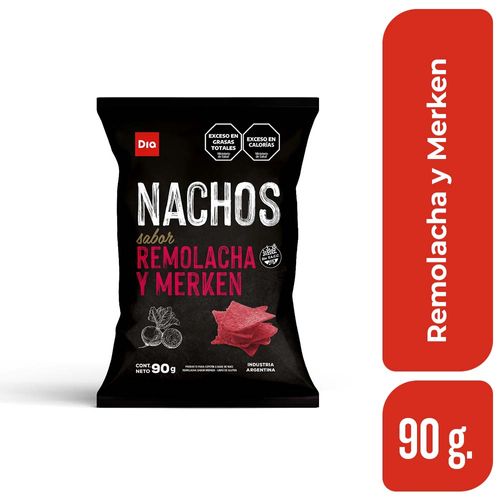 Nachos Sabor Remolacha y Merken Dia 90 Gr.