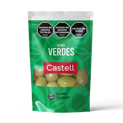 Aceitunas Verdes Castell 180 Gr