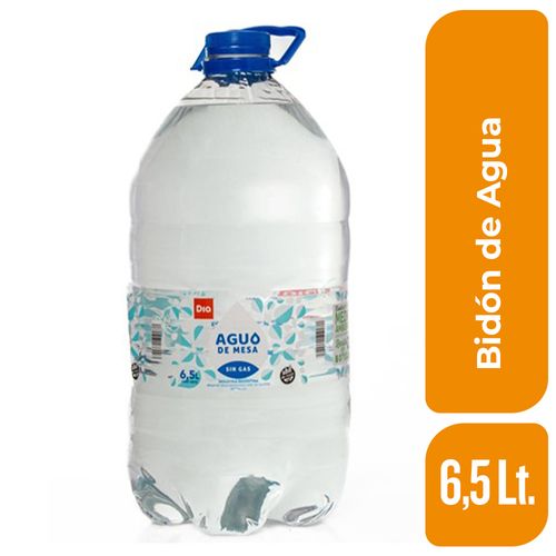 Bidón de Agua Sin Tacc Tratada Dia 6,5 Lt.