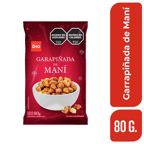 Garrapiñada De Maní Dia 80 Gr.