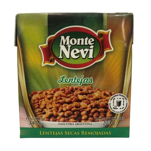 Lentejas Montenevi 340 Gr.