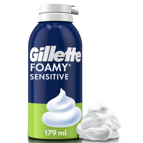 Espuma de Afeitar Sensitive Gillete 175 Gr.