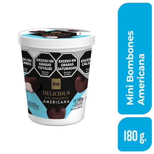 Mini Bombon Americana Delicious 180 Gr.