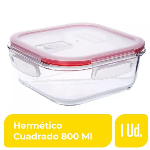 Hermético Cuadrado 800 ML FRESH 1 Ud.