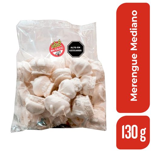 Merengue Mediano Blanco 130 Gr.