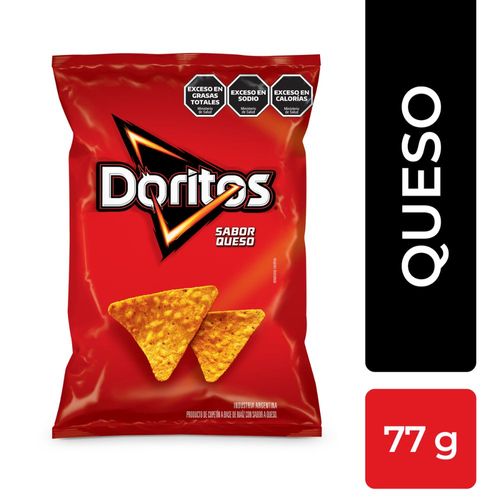 Nachos Sabor A Queso Doritos X 77 Gr.