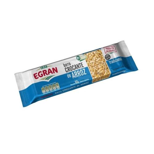 Barra De Arroz Tradicional Ergan 60 Gr.