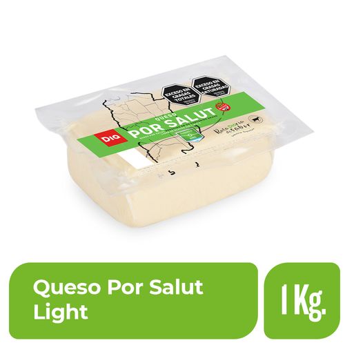 Queso Por Salut Light Dia 1 Kg.