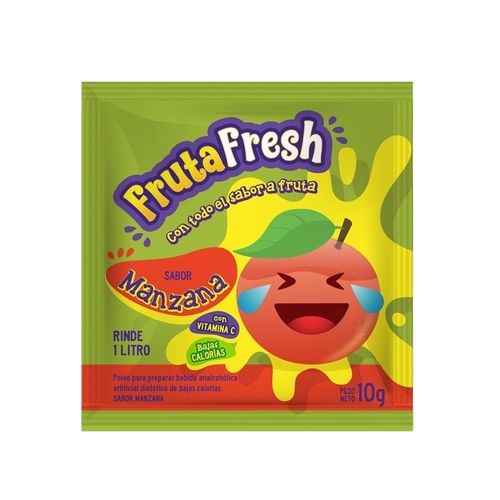 Jugo En Polvo Manzana Fruta Fresh 10 Gr