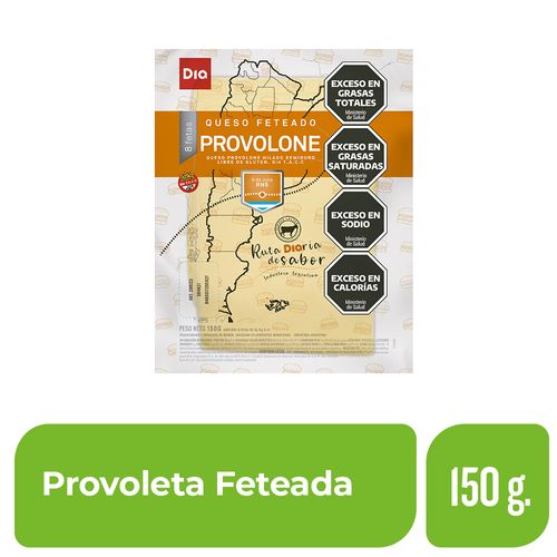 Provoleta Feteada Dia 150 Gr.