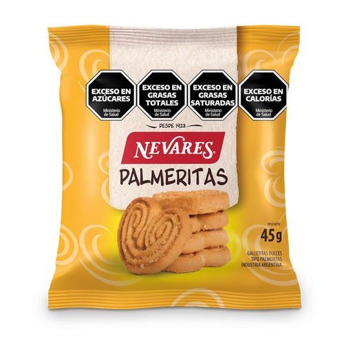 Galletitas Palmerita Nevares 45 Gr.