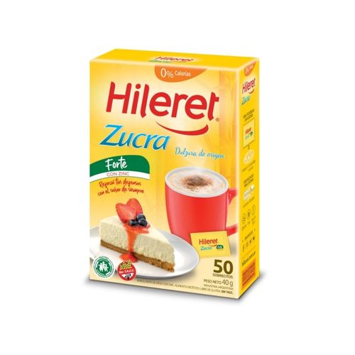 Edulcorante Zucra Forte Hileret 40 Gr.