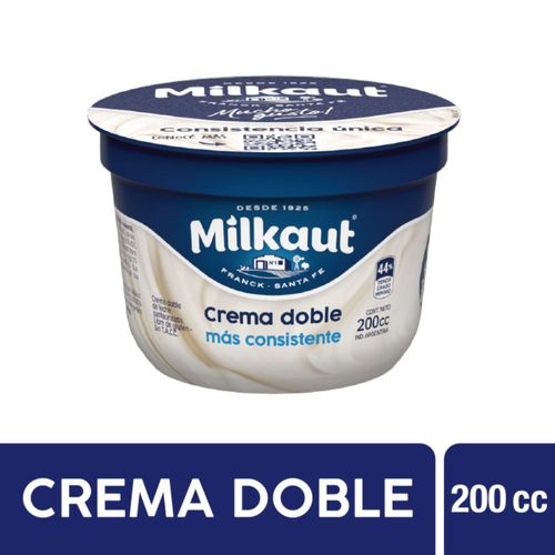 Crema Doble Milkaut 200 Ml.