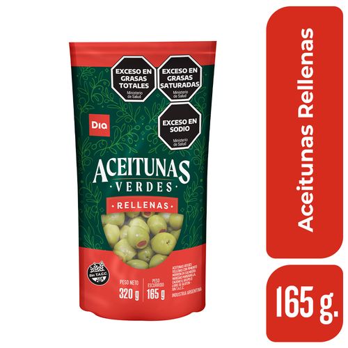 Aceituna Verde Rellena Dia 165 Gr.