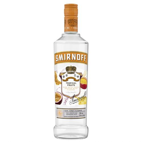 Vodka Tropical Fruits Smirnoff 700 Ml.