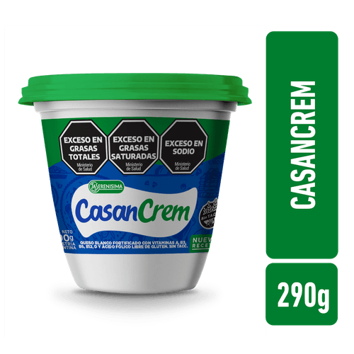 Queso Blanco Light Casancrem 290 Gr.