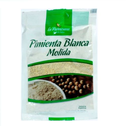 Pimienta Molida Blanca La Parmesana 20 Gr.