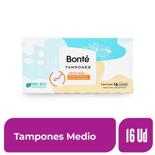 Tampones Medio Bonte 16 Ud.