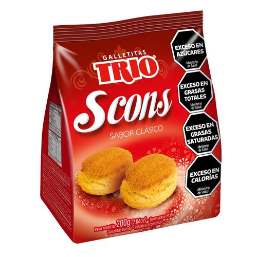 Galletitas Scons Trio 200 Gr.