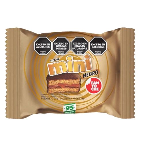 Alfajor Mini Negro 25 Gr.