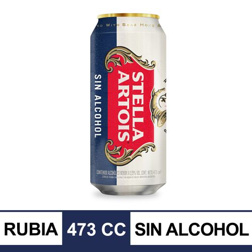 Cerveza Stella Artois Lata 473 Ml.