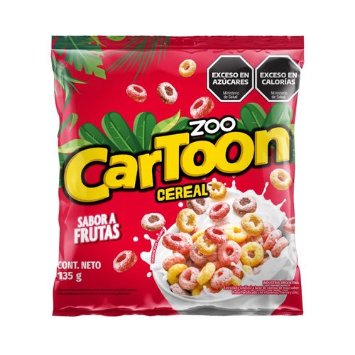 Cereal Frutal Zoo Cartonn 135 Gr.