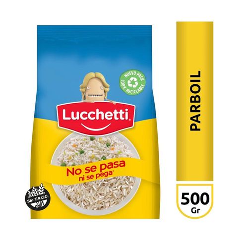 Arroz Parboil Bolsa Luchetti 500 Gr.