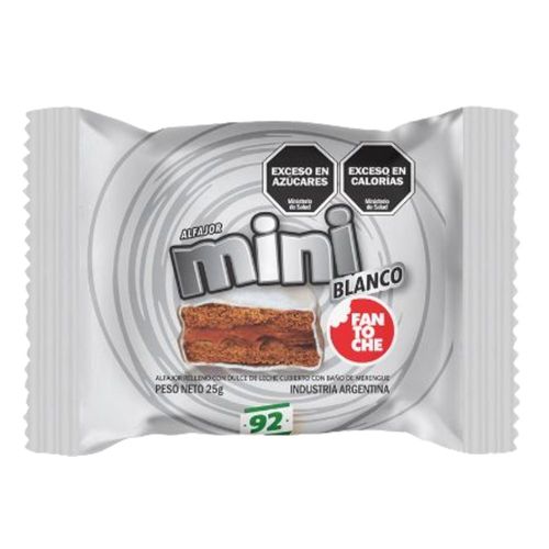 Alfajor Mini Blanco Fantoche 25 Gr.