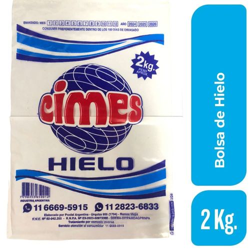 Bolsa De Hielo Md 2 Kg.