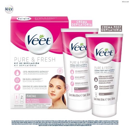 Crema Kit Facial 2X50 ML VEET 2 Ud.