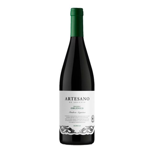 Vino Orgánico Malbec Artesano 750 Ml.