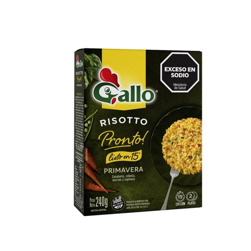 Risotto Pronto Primavera Gallo 240 Gr.