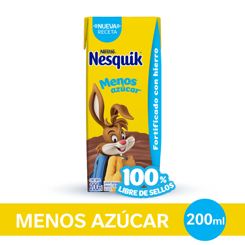 Extra Cacao Chocolatada Listo para Tomar Nesquik x 200 Ml.