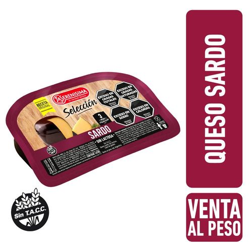 Queso Sardo La Serenisima X 1 Kg.