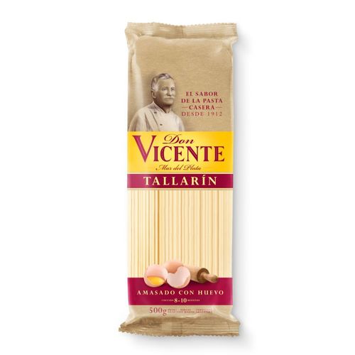 Fideos Tallarín Don Vicente 500 Gr.