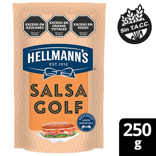 Salsa Golf Sin Tacc Hellmanns 250 Gr.