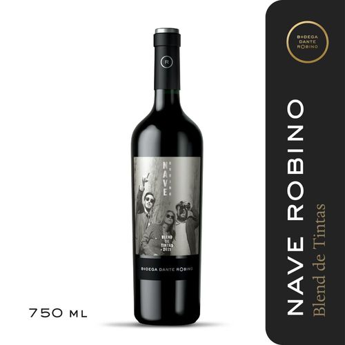 Vino Nave Robino Blend de Tintas Botella 750 Ml.