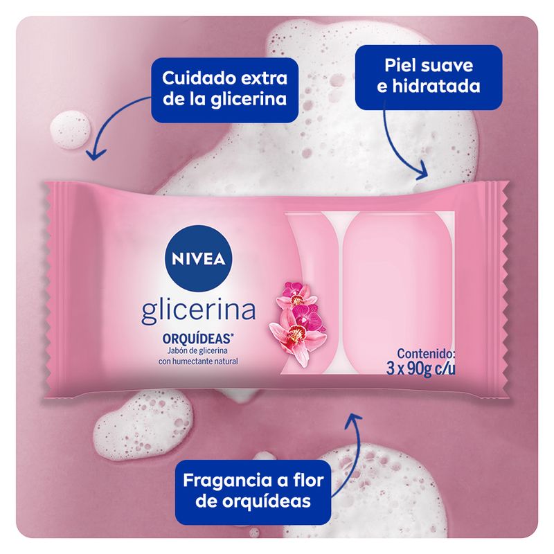 Jabon-Humectante-Con-Glicerina-Orquideas-Para-Todo-Tipo-De-Piel-Nivea-3-X-90-Gr-_4