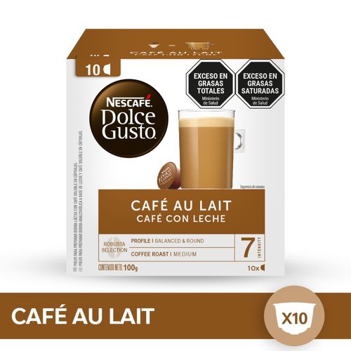 Dolce Gusto® Café con Leche Nescafé x 10 Ud.