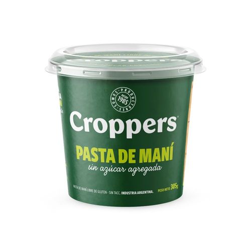 Pasta de Mani Croppers 305 Gr.